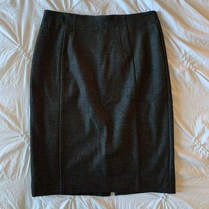 Express Grey Pencil Skirt Size 2